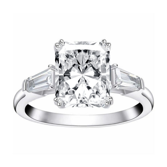 2.12ct Radiant Lab-Grown Diamond Ring